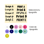 PLACA PERSONALIZADA OWALA