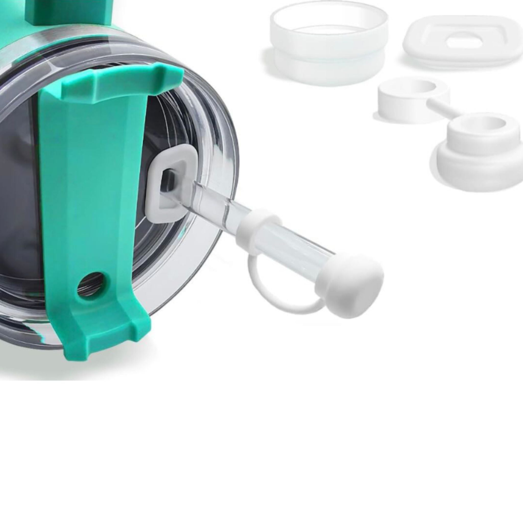 Tapón Antiderrame con Cubrepopote para Stanley Quencher